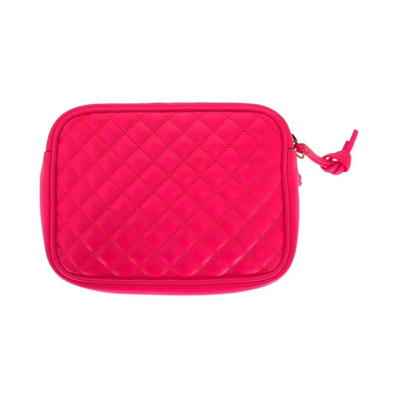 Gucci Horsebit Interlocking Pink Silver Gold Hardware Leather 534950 Shoulder