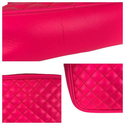 Gucci Horsebit Interlocking Pink Silver Gold Hardware Leather 534950 Shoulder