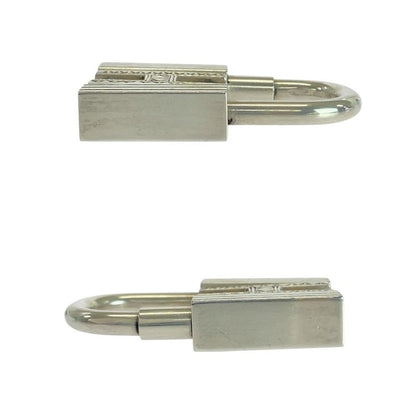 Hermes Touareg Silver Sv925 Silver Cadena Key Holder Charm Unisex Ladies 506216