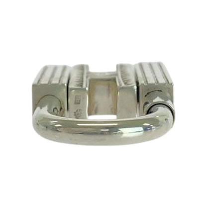 Hermes Touareg Silver Sv925 Silver Cadena Key Holder Charm Unisex Ladies 506216
