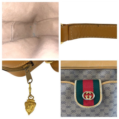 Gucci Vintage Micro GG Sherry Line Beige 001 23 4073 Shoulder Bag Pochette
