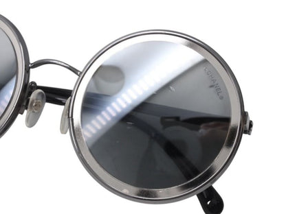 Chanel Sunglasses Resin Acetate Metal Black Mirror Eyewear — view 5