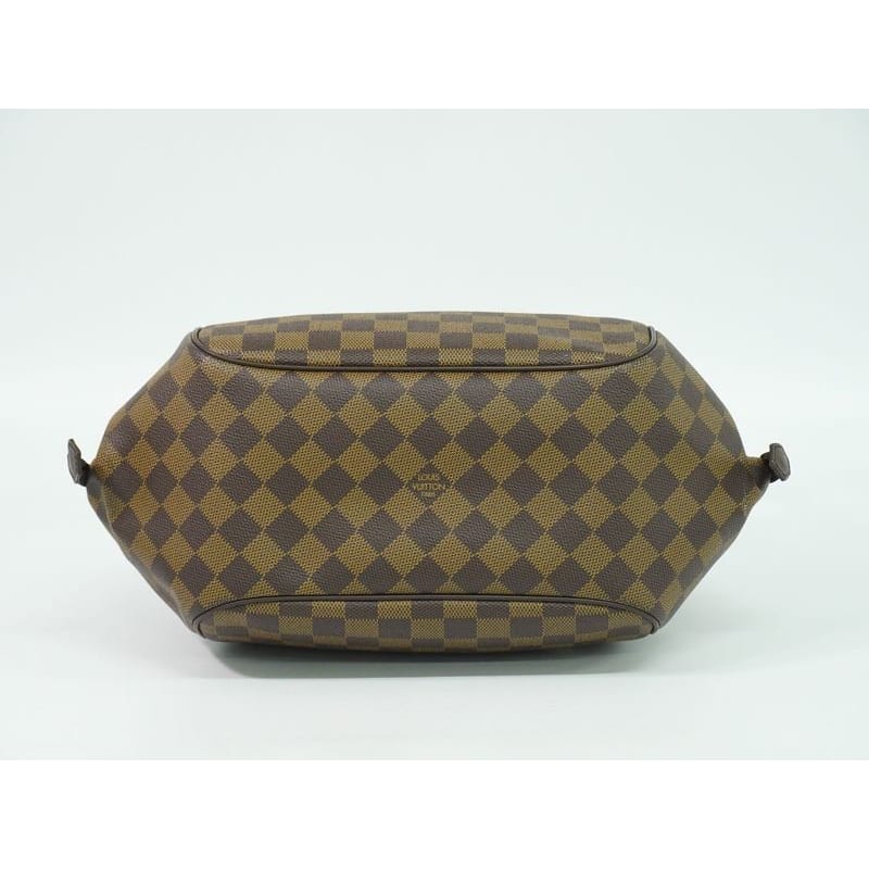 Louis Vuitton Belem MM Damier Ebene Handbag Brown Bag