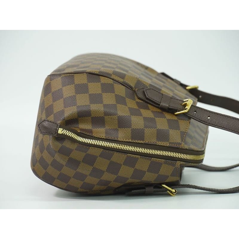 Louis Vuitton Belem MM Damier Ebene Handbag Brown Bag