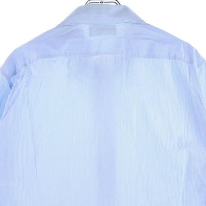 Celine Cotton Striped Long Sleeve Shirt Blue 0fc5940s