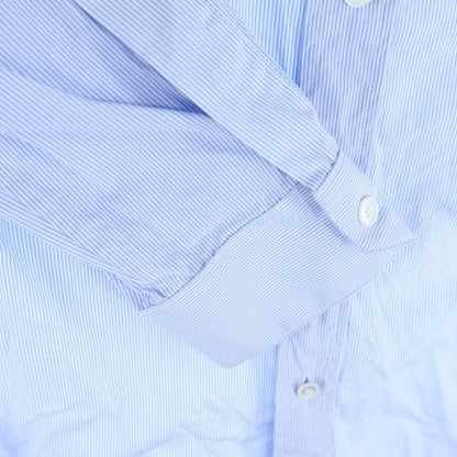 Celine Cotton Striped Long Sleeve Shirt Blue 0fc5940s
