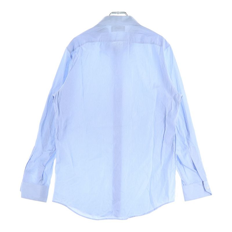 Celine Cotton Striped Long Sleeve Shirt Blue 0fc5940s