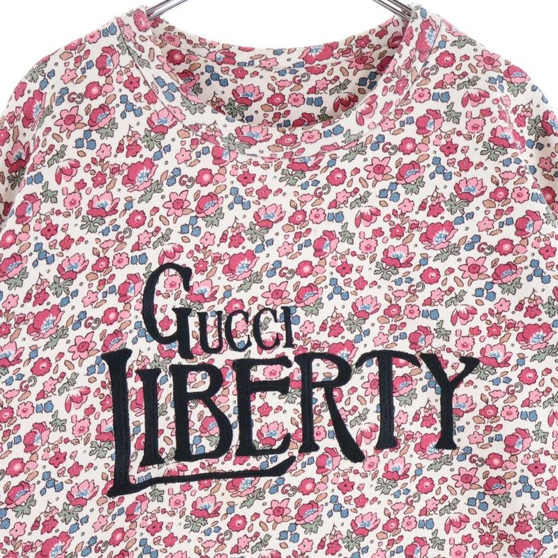 Gucci Liberty Floral Sweatshirt Pink 638043