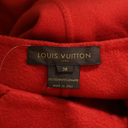 Louis Vuitton Cashmere Long Skirt Women's Red