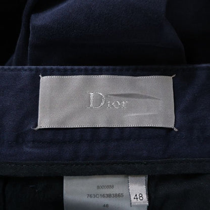 DIOR 17AW Bee Embroidery Straight Pants Navy 763c163b3865