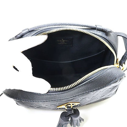 Louis Vuitton Saintonge Monogram Empreinte Leather Black Shoulder Bag