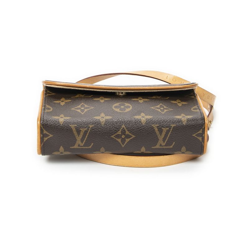 Louis Vuittonpochette Florentine Brown Monogram Canvas AB