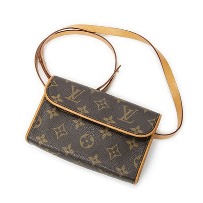 Louis Vuittonpochette Florentine Brown Monogram Canvas AB