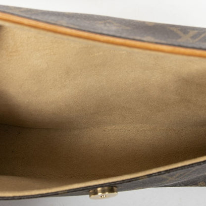 Louis Vuittonpochette Florentine Brown Monogram Canvas AB