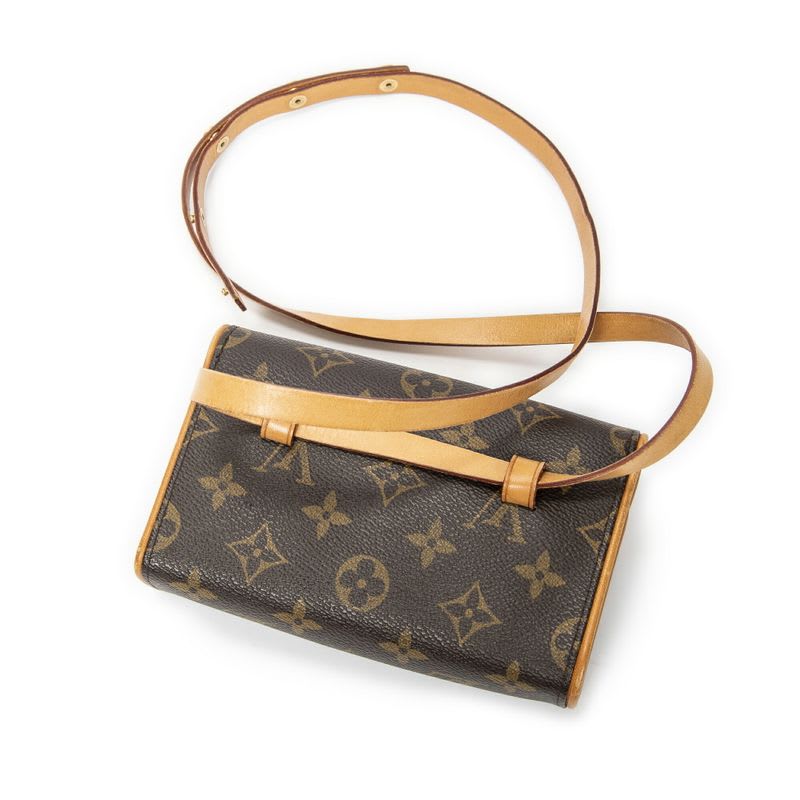 Louis Vuittonpochette Florentine Brown Monogram Canvas AB