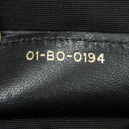 Dior Soft Shopping Tote Black Matelasse Lambskin Leather