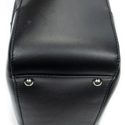 Celine Vintage Fold Top Tote Black C Macadam Canvas