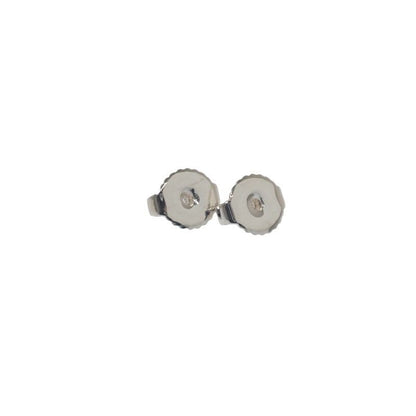 Tiffany & Co Open Heart Earrings Silver 925 Women's