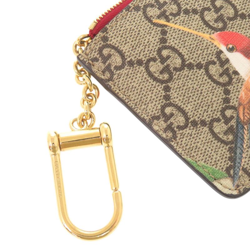 Gucci Tian GG Supreme 424898 Beige Coin Case 0188 Gucci