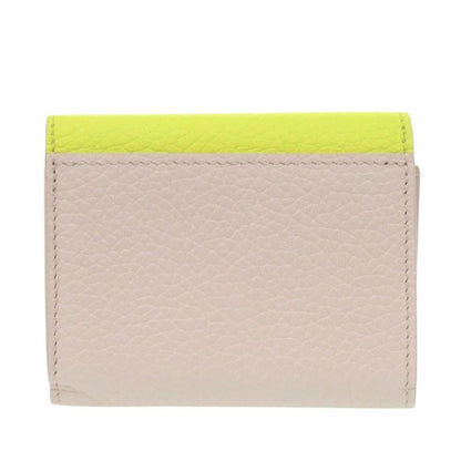 Louis Vuitton Portefeuille Capucines XS M80325 Taurillon Leather Yellow Beige