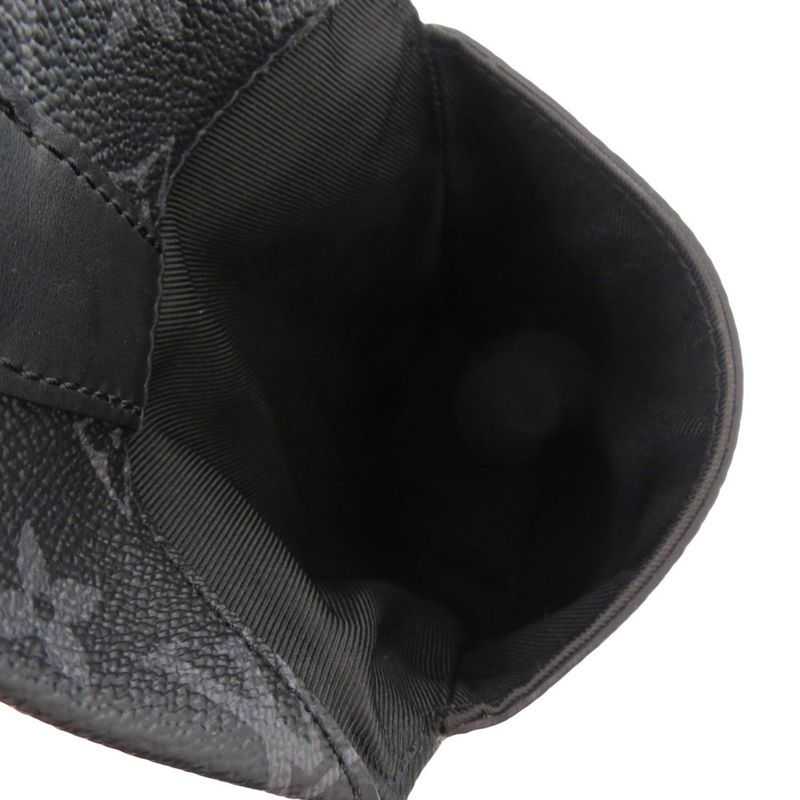 Louis Vuitton Envelope Pouch M11613 Monogram Eclipse Black Shoulder Bag Black