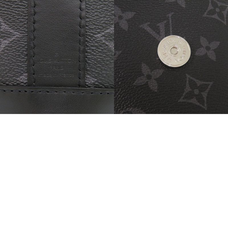 Louis Vuitton Envelope Pouch M11613 Monogram Eclipse Black Shoulder Bag Black