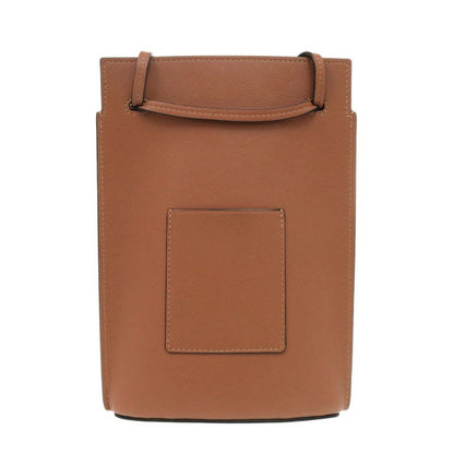 Loewe Dice Pocket Shoulder Bag Leather Brown 0649 Loewe