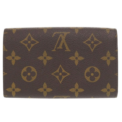 Non-stick Louis Vuitton Portomone Bier Tresor Monogram M61730 Brown Bifold