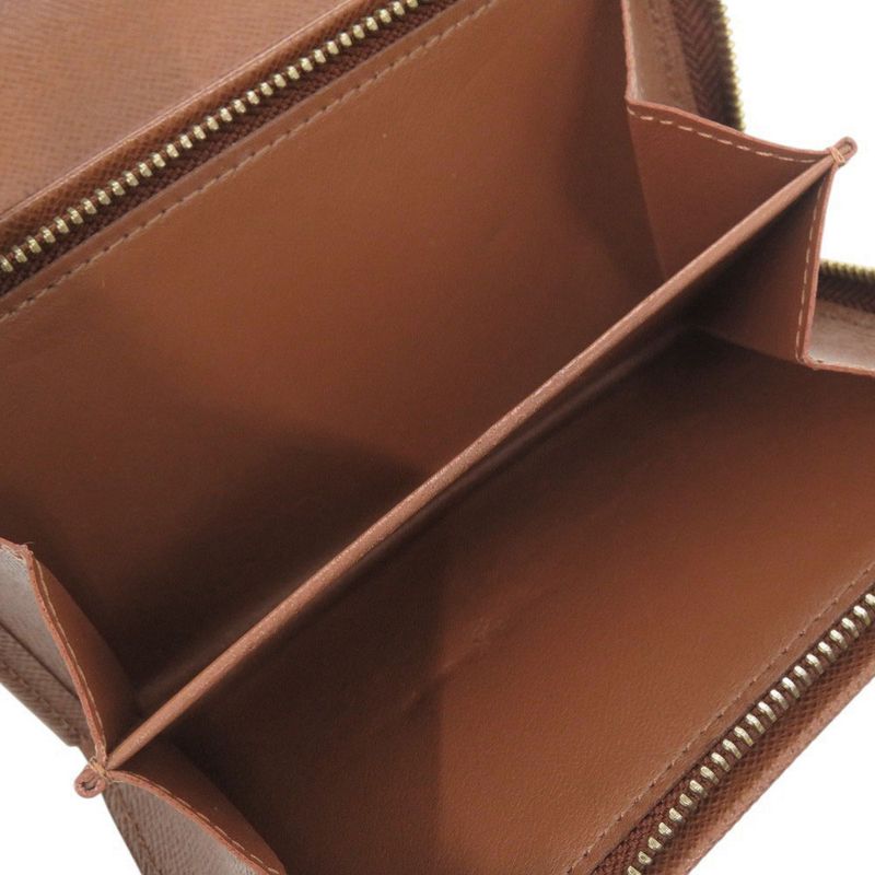 Non-stick Louis Vuitton Portomone Bier Tresor Monogram M61730 Brown Bifold