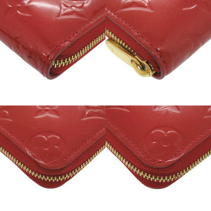Louis Vuitton Zippy Coin Purse Monogram Vernis M93608 Red Coin Case LV 2263