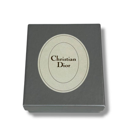 Christian DIOR Necklace CD Logo Gold Hardware Vintage