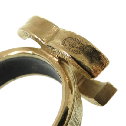 Chanel Coco Mark Metal Approx 12 Gold Ring 0796 Chanel