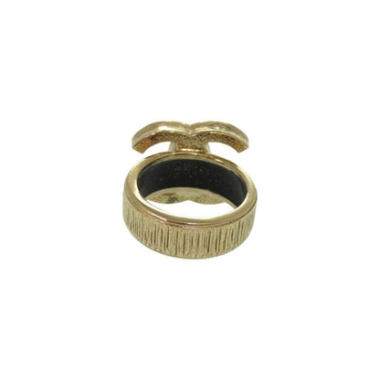 Chanel Coco Mark Metal Approx 12 Gold Ring 0796 Chanel