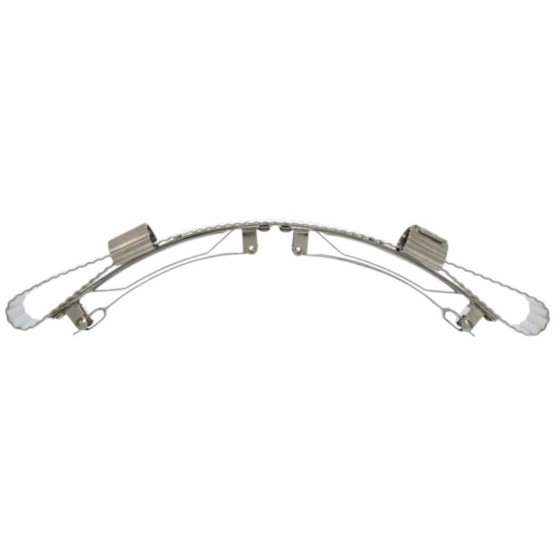 Chanel Coco Mark Metal Silver Barrette 0859 Chanel