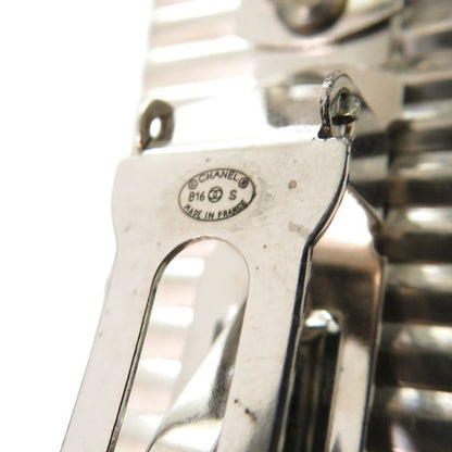 Chanel Coco Mark Metal Silver Barrette 0859 Chanel