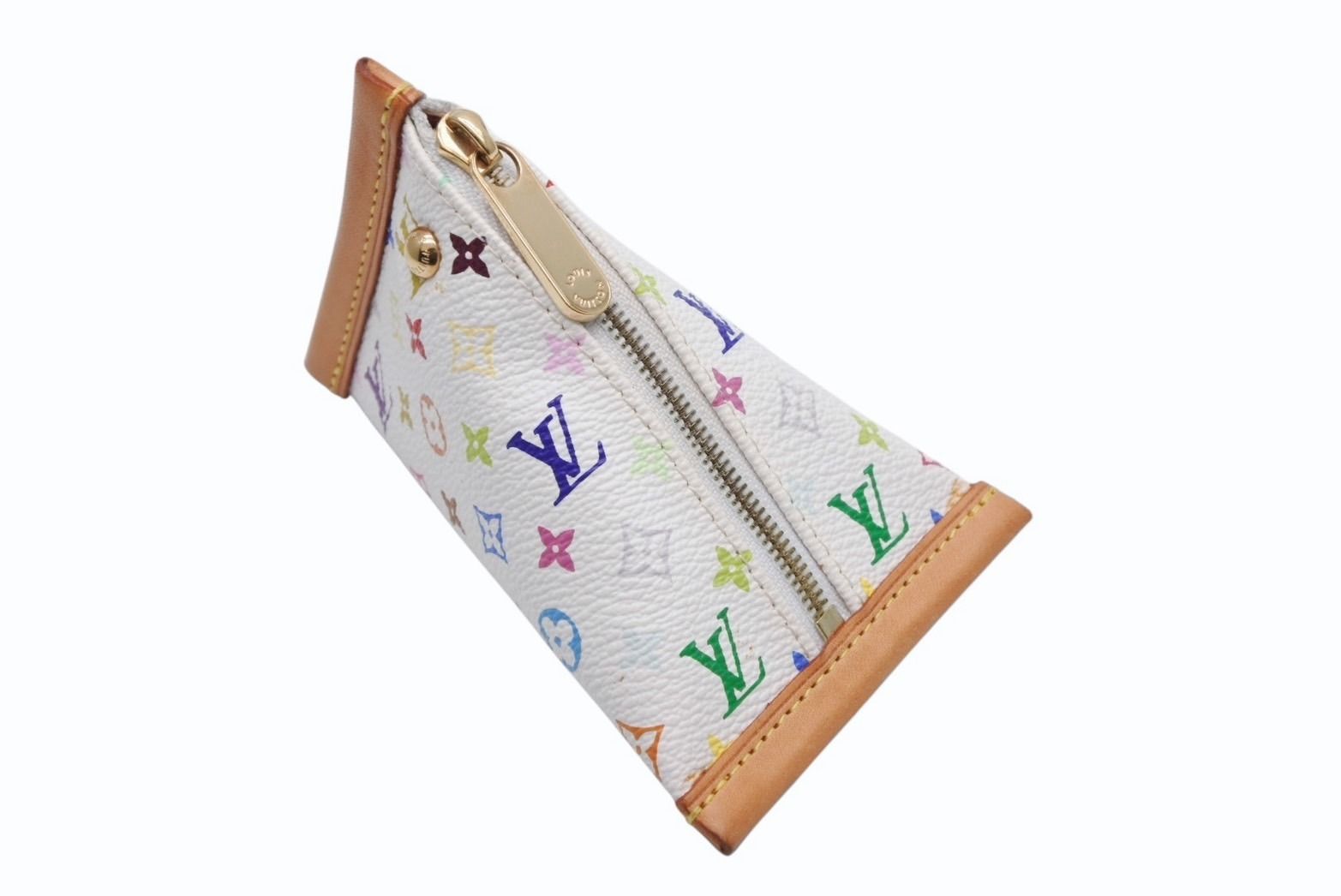 Louis Vuitton Coin Purse Berlingo Monogram Multicolor Gold