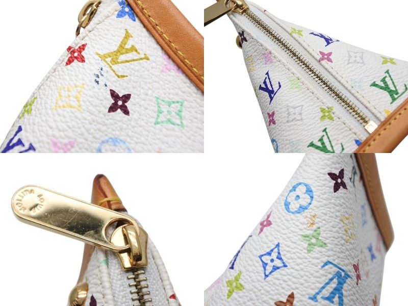 Louis Vuitton Coin Purse Berlingo Monogram Multicolor Gold — view 6