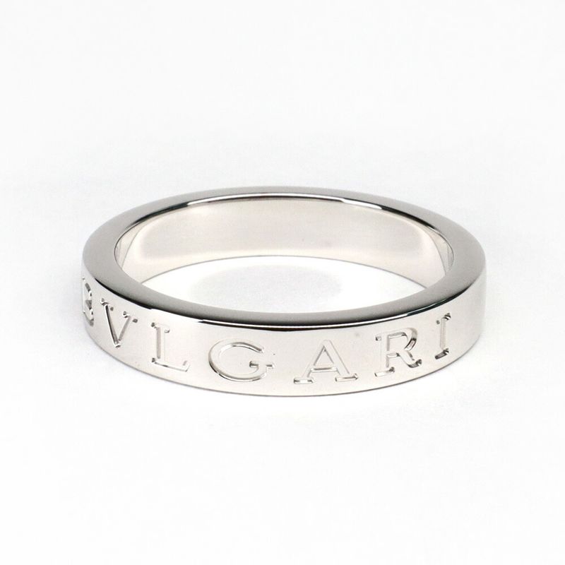 Bvlgari B-zero One Essential Band Ring Au750wg Diamond Ring No 18