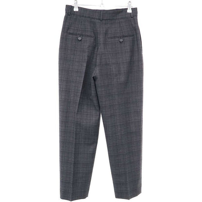 Christian Dior Wool Check 3B Jacket & Wool Check Slacks Pants Setup Suit