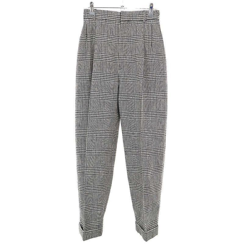 Christian Dior Wool Houndstooth 2B Jacket & Slacks Pants Setup 411v14a1376