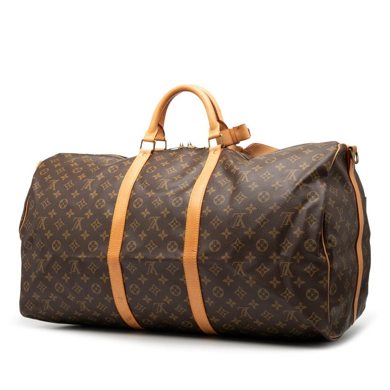 Louis Vuitton Monogram Keepall Bandouliere 60 Boston Bag Shoulder Bag 2WAY