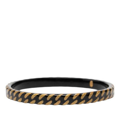 Chanel Vintage Gold Black Plated Ladies Chanel