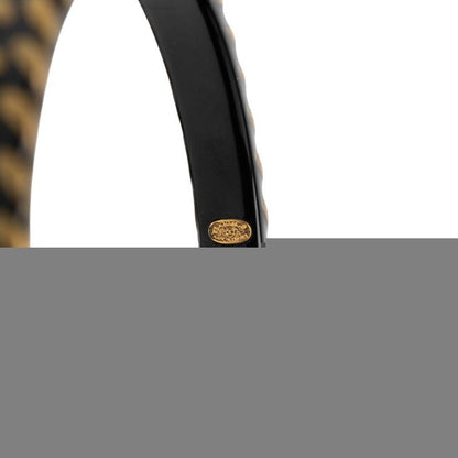 Chanel Vintage Gold Black Plated Ladies Chanel