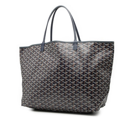 Goyard Saint Louis GM Chn020202 Navy PVC Leather Women's Goyard