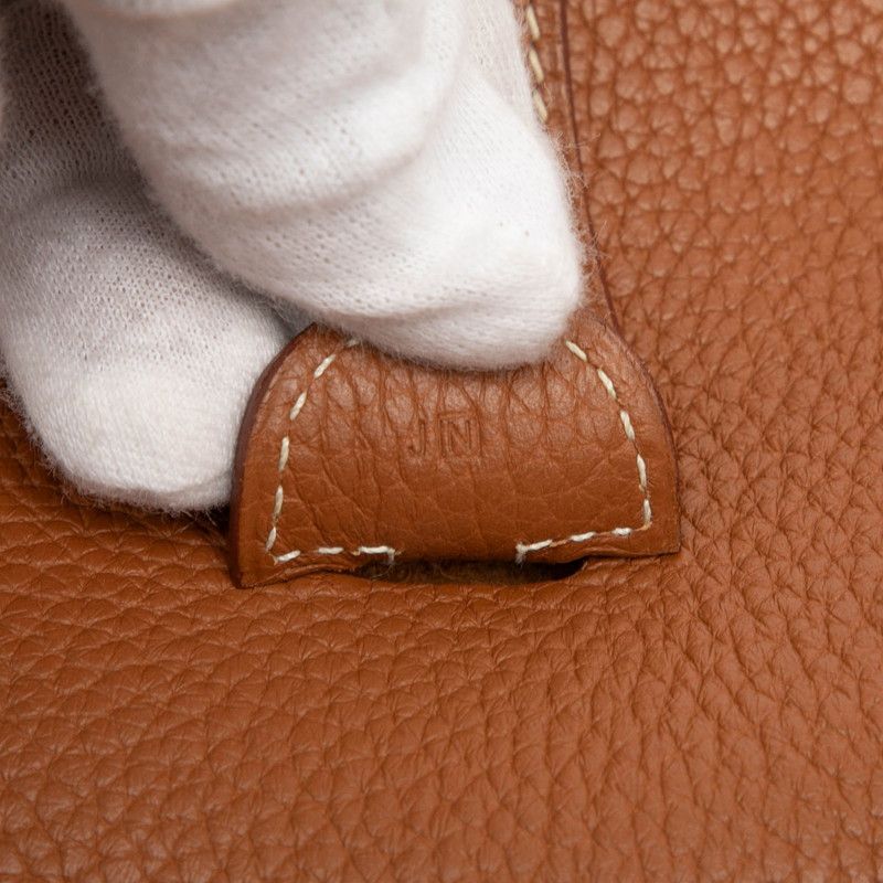 Hermes Evelyn 3 PM Crossbody Shoulder Bag Brown Taurillon Clemence Women's