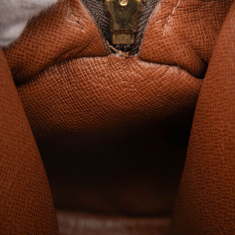 Louis Vuitton Monogram Papillon 26 Old Shape M51366 Brown PVC Leather Women's