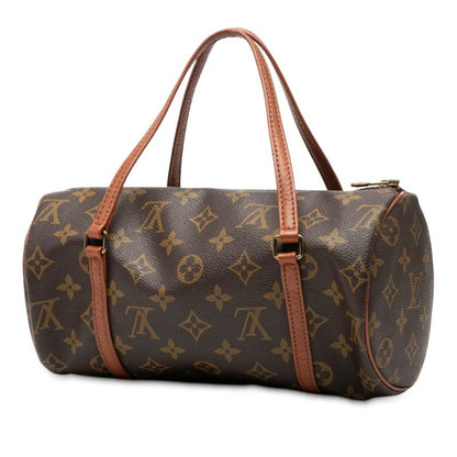 Louis Vuitton Monogram Papillon 26 Old Shape M51366 Brown PVC Leather Women's