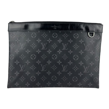 Louis Vuitton Clutch Bag Monogram Eclipse Pochette Discovery M62291