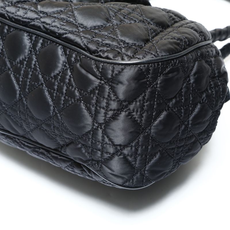 Dior Shoulder Bag Nylon Cannage la Oblique