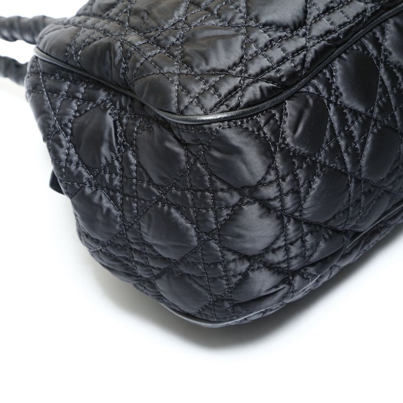 Dior Shoulder Bag Nylon Cannage la Oblique